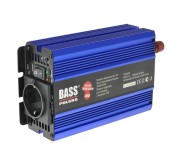Invertor tensiune, Bass Polska, 12V DC/230V AC, 300/600 W, USB