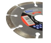 Disc taiere diamantata pentru beton, Kraft&Dele, 115x7x22.23mm