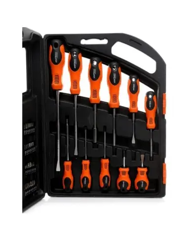 Set 75 piese surubelnite si biti, Kraft&Dele, plate, cruci, torx