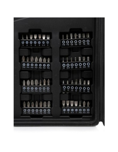 Set 75 piese surubelnite si biti, Kraft&Dele, plate, cruci, torx