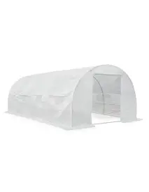 Solar/Sera gradina tip tunel, Bass Polska, 400x250x200cm, cu folie transparenta UV-12