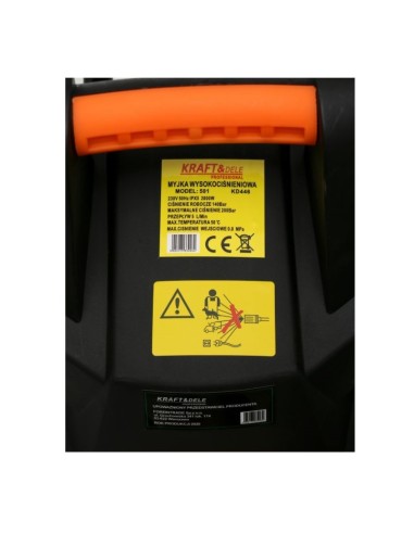 Aparat de spalat cu presiune, Kraft&Dele, 2000W, 200bar, 5L/min