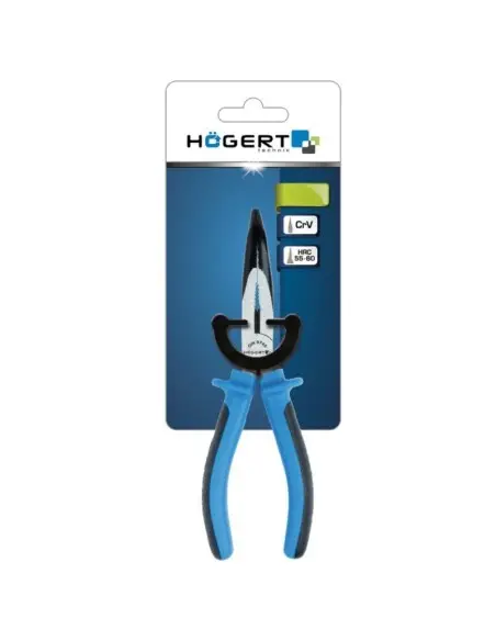 Cleste spit cu varfuri indoite, Hogert, 200 mm, CrV Cleste spit cu varfuri indoite, Hogert, 200 mm, CrV