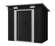 Casuta de gradina din otel galvanizat, Bass Polska, 1,2x1,9x1,8 m, BH 28560