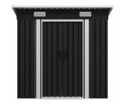Casuta de gradina din otel galvanizat, Bass Polska, 1,2x1,9x1,8 m, BH 28560