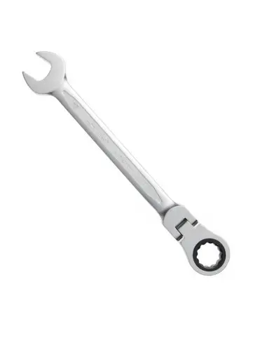 Cheie combinata, Hogert, cu clichet, otel CrV, cu cap flexibil, 19 mm, 72 T Cheie combinata, Hogert, cu clichet, otel CrV, cu cap flexibil, 19 mm, 72 T