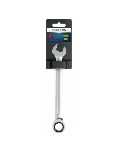 Cheie combinata, Hogert, cu clichet, otel CrV, 10 mm, 72 T Cheie combinata, Hogert, cu clichet, otel CrV, 10 mm, 72 T