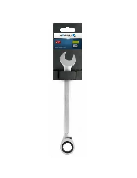 Cheie combinata, Hogert, cu clichet, otel CrV, 7 mm, 72 T Cheie combinata, Hogert, cu clichet, otel CrV, 7 mm, 72 T
