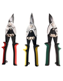Set de 3 foarfece pentru tabla, Kraft&Dele, 1.2 mm stanga / dreapta