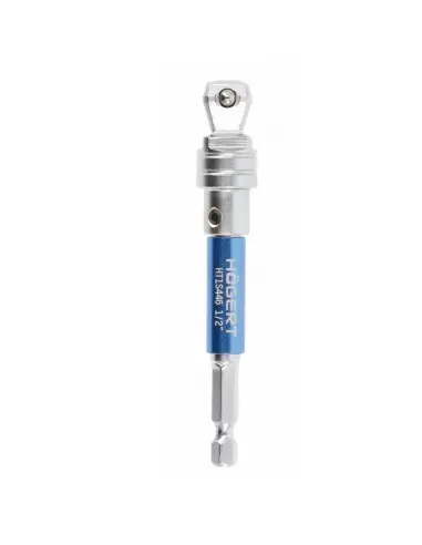 Adaptor pentru biti, Hogert, 1/2 ", cu fixare 1/4", CrV, 100 mm Adaptor pentru biti, Hogert, 1/2 ", cu fixare 1/4", CrV, 100 mm