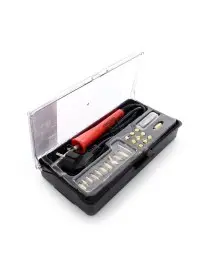 Trusa pirogravare, Kraft&Dele KD10112, 30W, cu accesorii