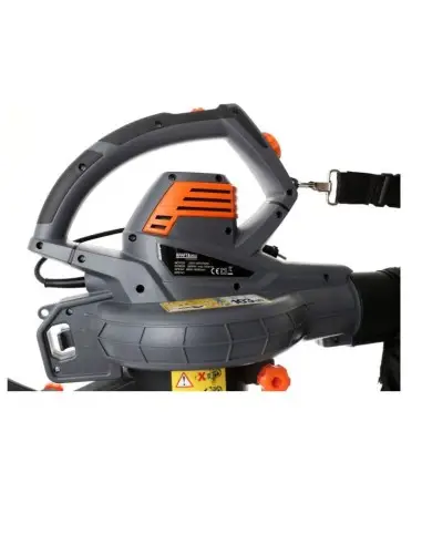 Aspirator / suflanta frunze cu tocator, Kraft&Dele, 3600W, 14000 min rpm