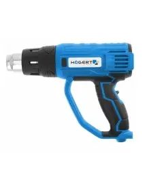 Pistol cu aer cald, Hogert, 2000 W, 2 trepte caldura, 350/600°C, 4 accesorii