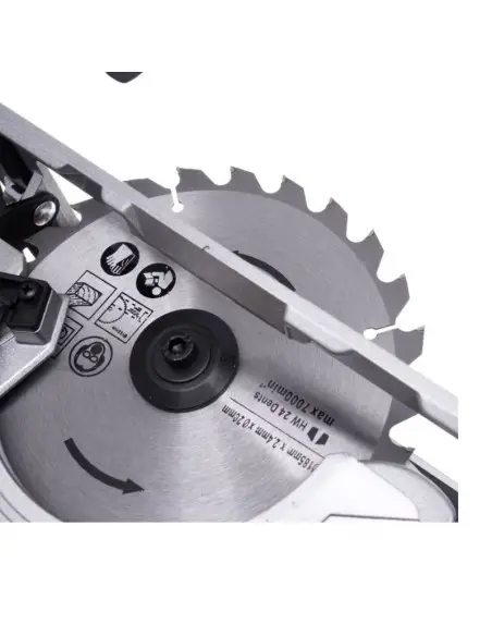 Fierastrau electric circular, Kraft&Dele, 2900W, 185 mm, 5500 rpm, 5 kg