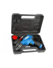 Pistol de lipit cu transformator, Hogert, 200 W, 3 niveluri, LED, 2 varfuri