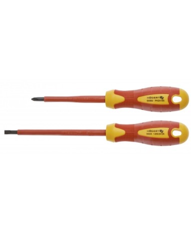 Set 2 surubelnite, Hogert, izolate, 1000 V, otel S2, cruce