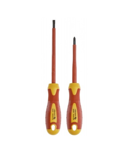 Set 2 surubelnite, Hogert, izolate, 1000 V, otel S2, cruce