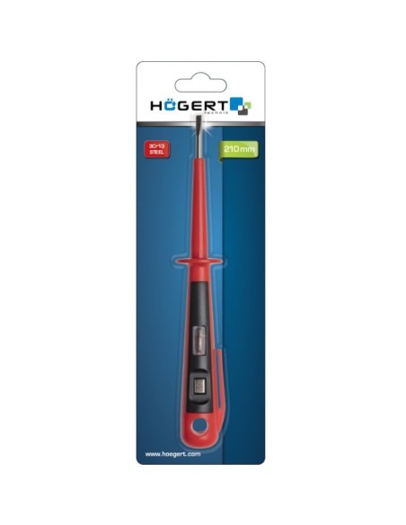 Detector de tensiune, Hogert, 100-500 V, 150 mm Detector de tensiune, Hogert, 100-500 V, 150 mm