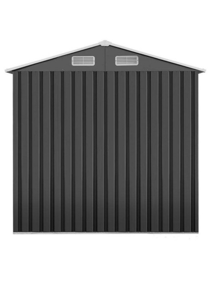 Casuta de gradina, Bass Polska, 2,6 x 2,6 x 1,9 m, din otel galvanizat Casuta de gradina, Bass Polska, 2,6 x 2,6 x 1,9 m, din otel galvanizat