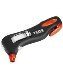 Manometru digital verificare presiune roti, Extol Premium, 5 functii, LED