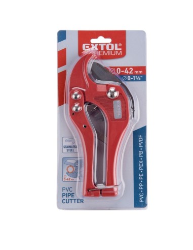 Cleste foarfeca pentru taiat tevi Extol Premium, PVC, PPR, PP 42mm Cleste foarfeca pentru taiat tevi Extol Premium, PVC, PPR, PP 42mm