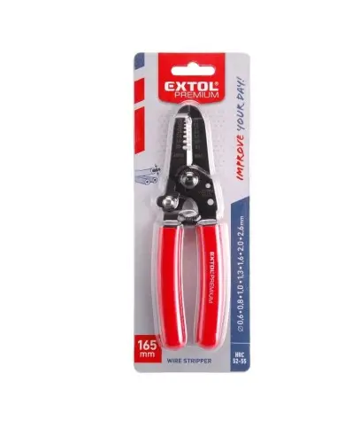 Cleste sertizat, Extol Premium, 165 mm