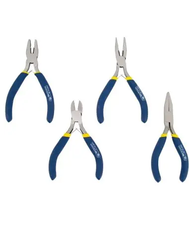 Set 4 clesti, Extol, combinat, lateral, drept, plat, 125 mm Set 4 clesti, Extol, combinat, lateral, drept, plat, 125 mm