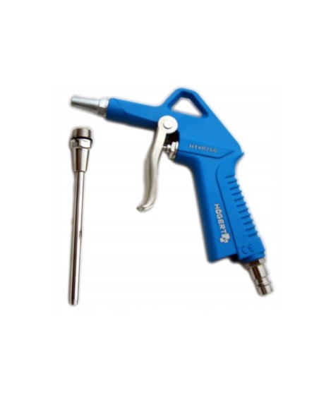 Pistol suflat, Hogert, cu duza scurta si lunga, 1/4” cu presiunea de 87 PSI / 6 BAR