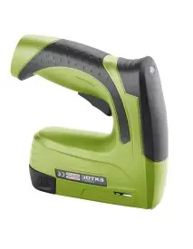 Capsator cu baterie si incarcator, Extol, 4 V Li-ion, 1300 mAh, 110 buc capse