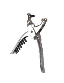Set cleste de perforare si presare, Extol, cu 100 piulite, nituri, 2,5-5 mm, 225mm
