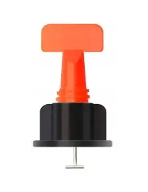 Sistem de nivelare gresie, Tagred TA4221, reutilizabile, pene/cleme, 100 elemente