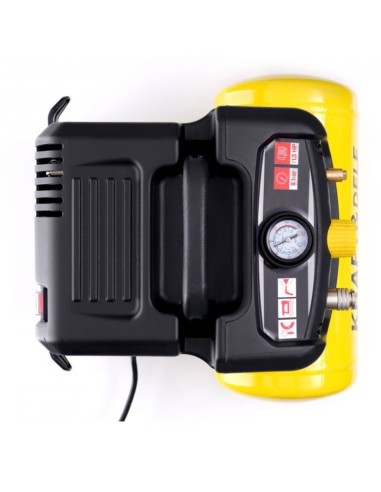 Compresor fara ulei, Kraft&Dele, 6L, 8bar, 1.1kW, 180L/min Compresor fara ulei, Kraft&Dele, 6L, 8bar, 1.1kW, 180L/min