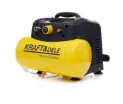 Compresor fara ulei, Kraft&Dele, 6L, 8bar, 1.1kW, 180L/min
