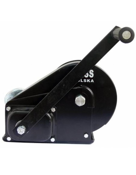 Troliu manual, Bass Polska, cu manivela si frana, capacitate 2250 Kg