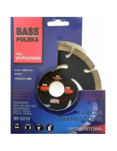 Disc diamantat, Bass Polska, pentru...