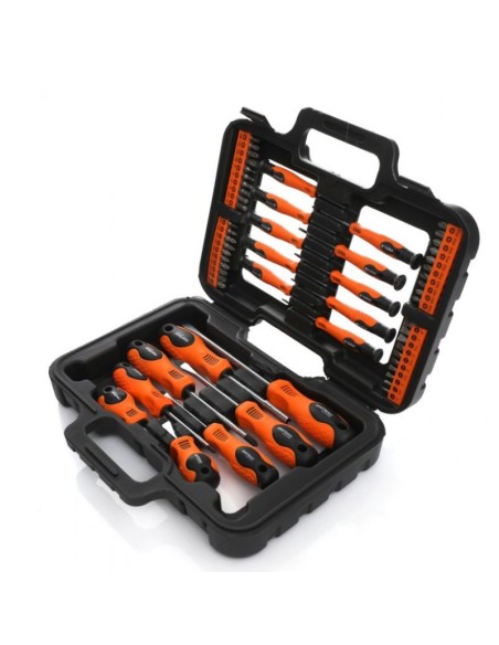 Set surubelnite si biti, Kraft&Dele KD10903, torx, plate, cruce, 58 elemente
