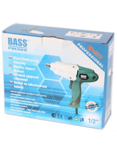 Masina de insurubat, Bass Polska, 650 W, 600 Nm, 2600 rpm