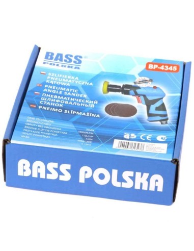 Mini polizor unghiular, Bass Polska, pneumatic, 50 mm, 16.000 rpm