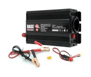 Invertor tensiune, Bass Polska, 12V DC/230V AC, 300/600 W, USB
