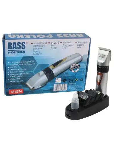Aparat pentru tuns animale de companie, Bass Polska, fara fir, 3W