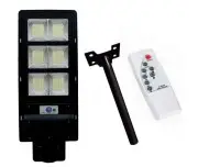 Lampa solara stradala, Bass Polska, cu senzor de micare, 160W, 440LED