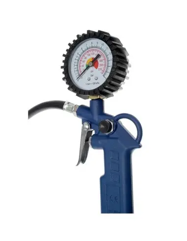 Pistol cu manometru, Kraft&Dele, aer comprimat, 1/4", 8 bar