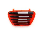 Set extractoare pentru suruburi rupte, Kraft&Dele, 5 elemente