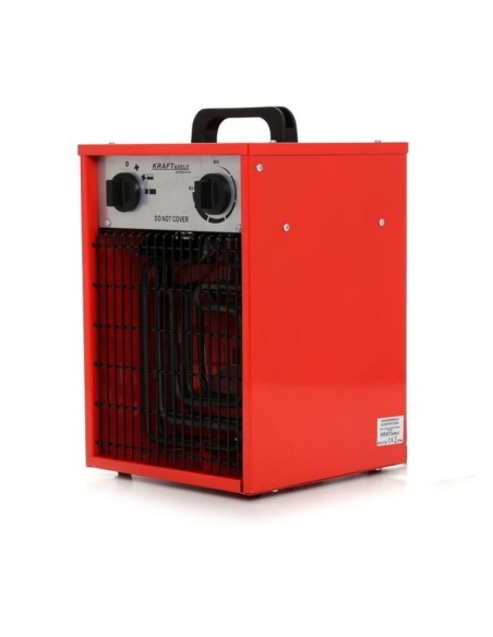 Incalzitor electric, Kraft&Dele, cu termostat, 230 V, 3.5kW