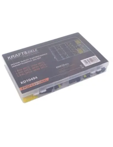 Set 424 conectori electrici, Kraft&Dele, auto, pentru senzori Set 424 conectori electrici, Kraft&Dele, auto, pentru senzori
