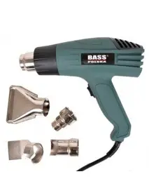 Pistol termic, Bass Polska, pentru materiale plastice, 2000W + duze