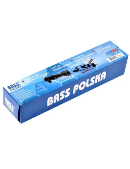 Clichet pneumatic, Bass Polska, 160 rpm, 120Nm, 1/4" Clichet pneumatic, Bass Polska, 160 rpm, 120Nm, 1/4"