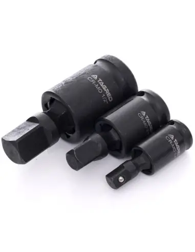 Set 3 chei tubulare de impact, Tagred TA4211, 1/2", 1/4", 3/8"