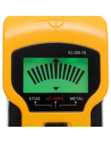 Detector profesional de metale, Tagred TA1304, lemn, cabluri curent, ecran LCD