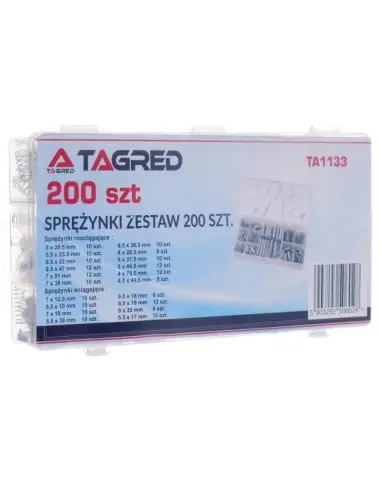Set 200 arcuri, Tagred TA1133, prelungitoare, retractabile, diferite marimi Set 200 arcuri, Tagred TA1133, prelungitoare, retractabile, diferite marimi